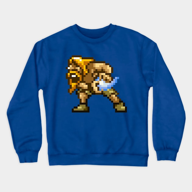 Villager Kamehameha Crewneck Sweatshirt by Pexel Pirfect